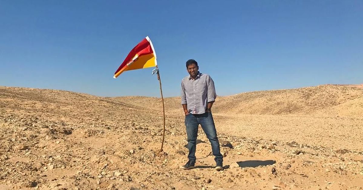 Indian man declares himself king of unclaimed land on Egypt-Sudan border