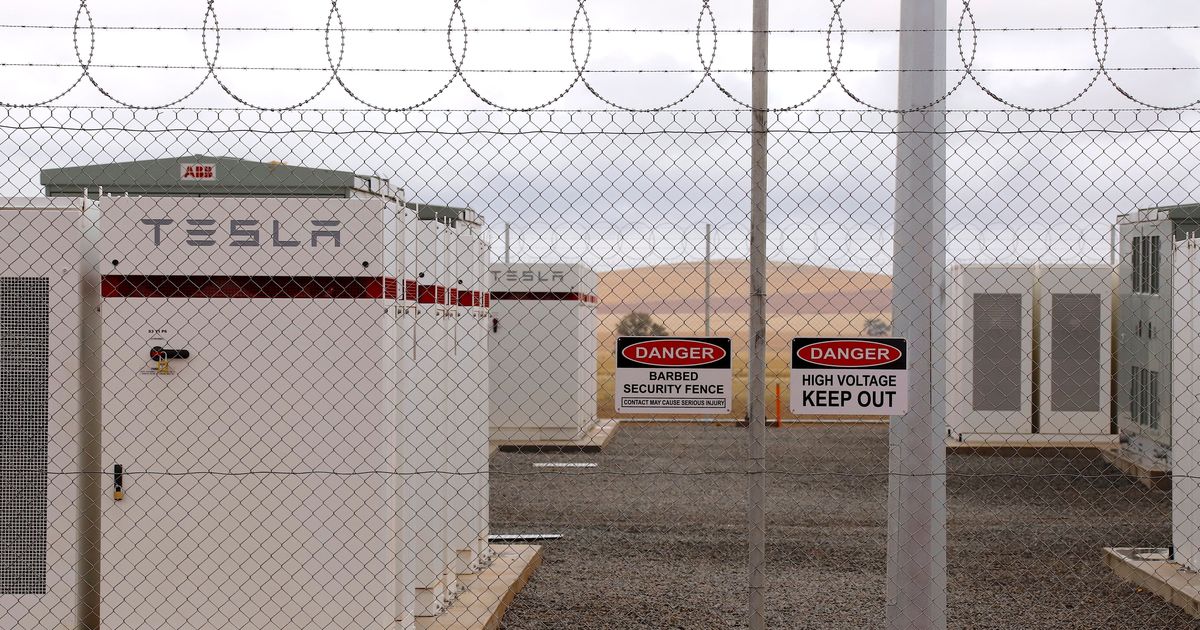 World’s largest lithium-ion battery launched, over a month before Tesla’s 100-day deadline ends