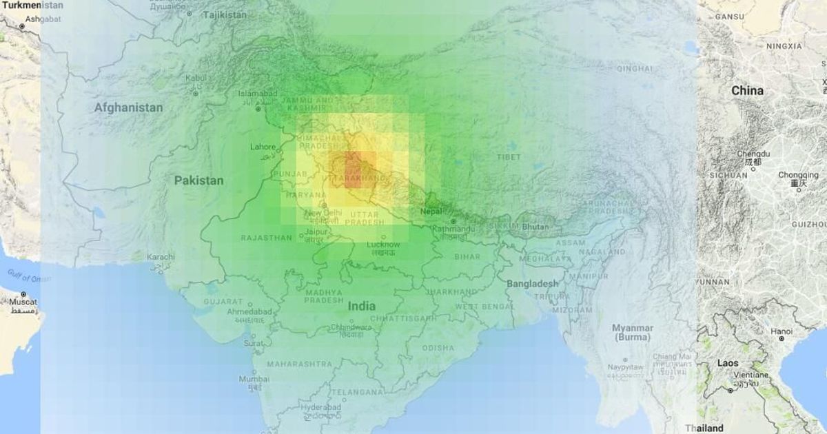 Magnitude 5.0 quake strikes Uttararkhand and adjoining regions