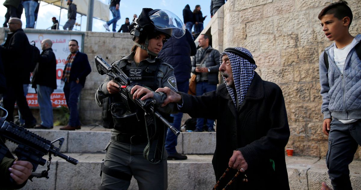 Dozens hurt as Palestinians clash with Israeli forces in protests after Trump’s Jerusalem decision