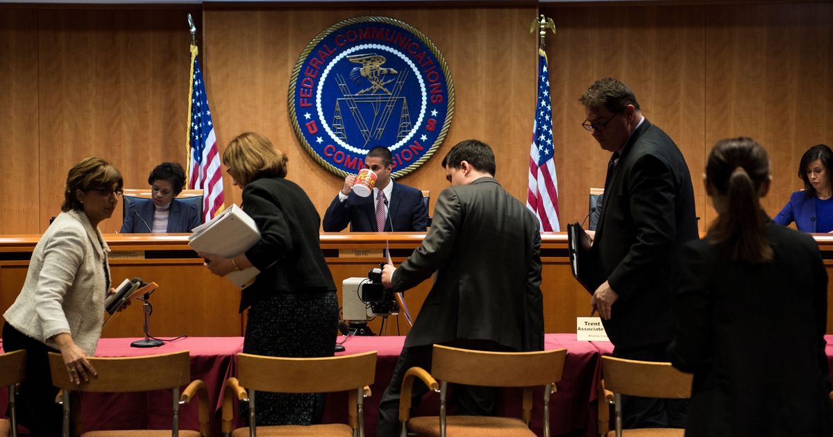 United States communications regulator repeals net neutrality rules in 3-2 vote