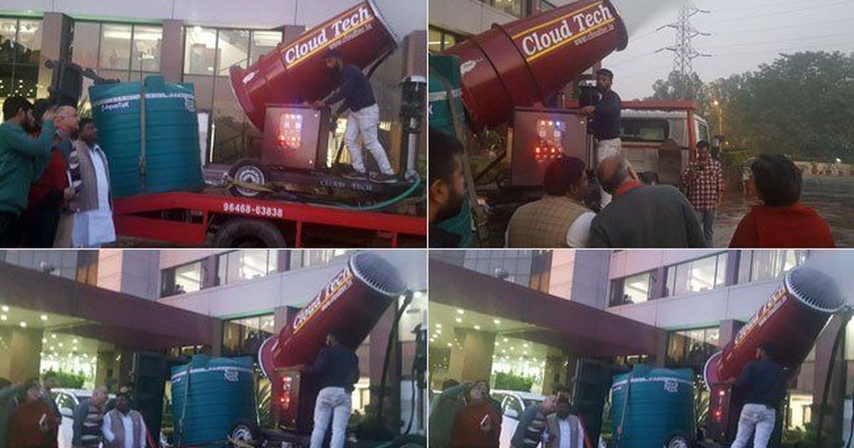 Delhi government to test ‘anti-smog gun’ in Anand Vihar area today