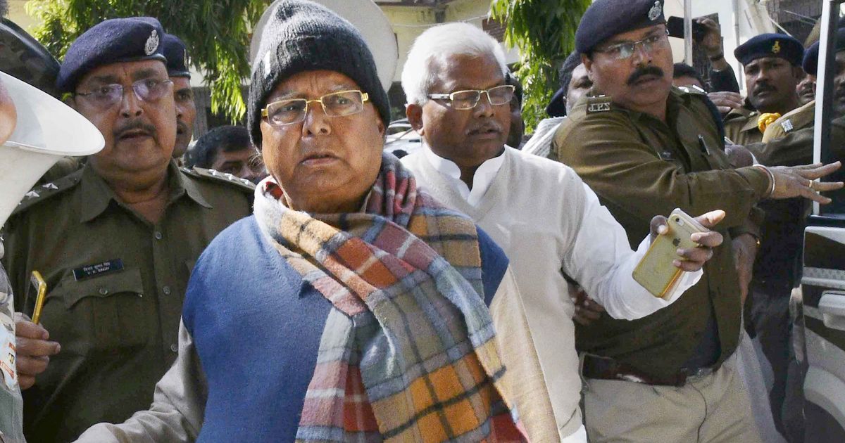 Fodder scam: CBI court to pronounce quantum of sentence for Lalu Prasad Yadav on Thursday