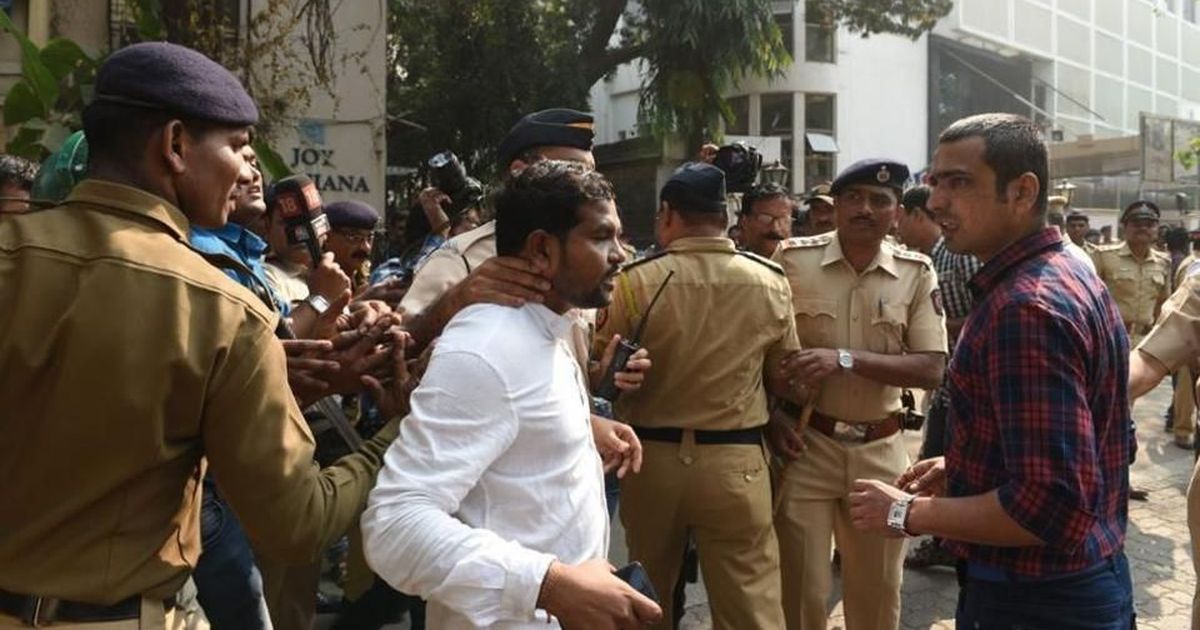 Day after Mumbai protests, police bar Jignesh Mevani, Umar Khalid from speaking at a student event