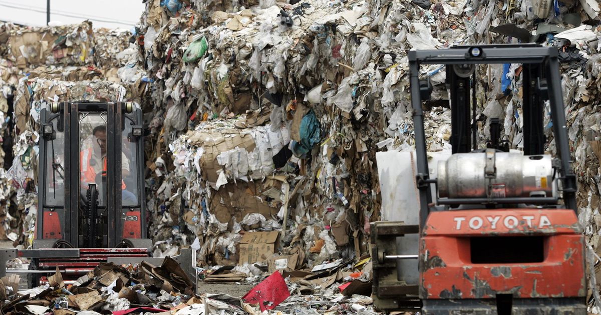 Trashed On the darkened streets of New York City, private garbage