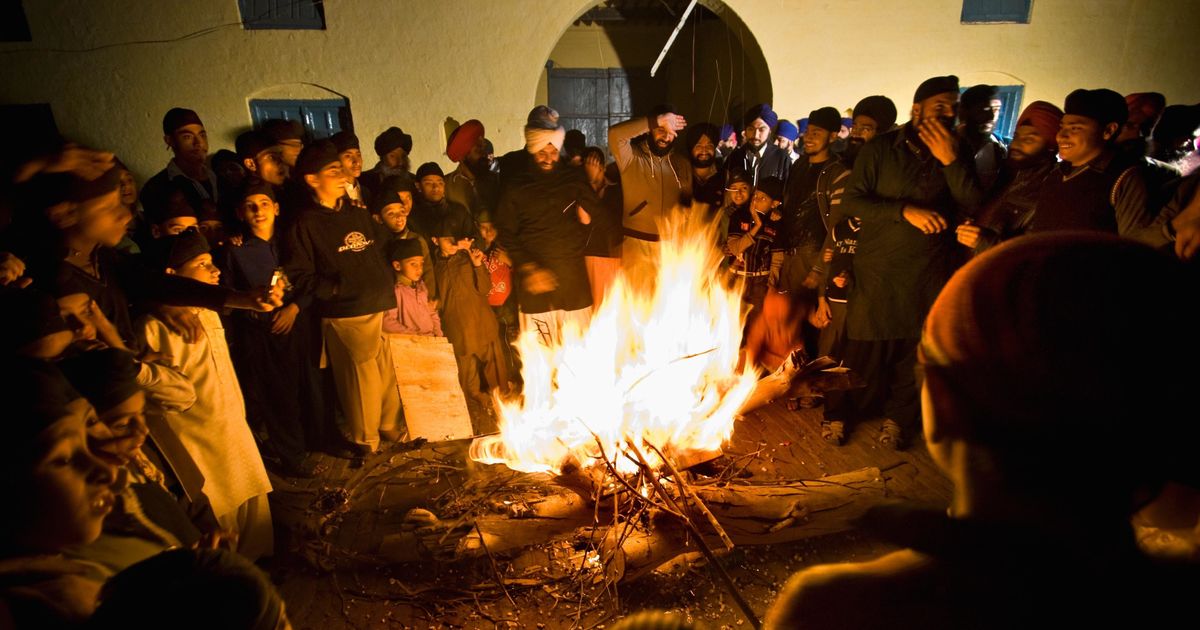Celebrating Lohri at Gurdwara Patti Sahib. Photo credit: Humayun M Celebrating Lohri at Gurdwara Patti Sahib. Photo credit: Humayun M