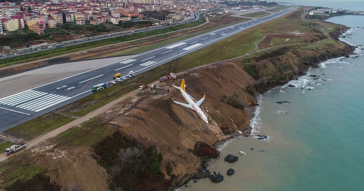 Turkey: Aircraft with 168 on board nearly falls into the Black Sea