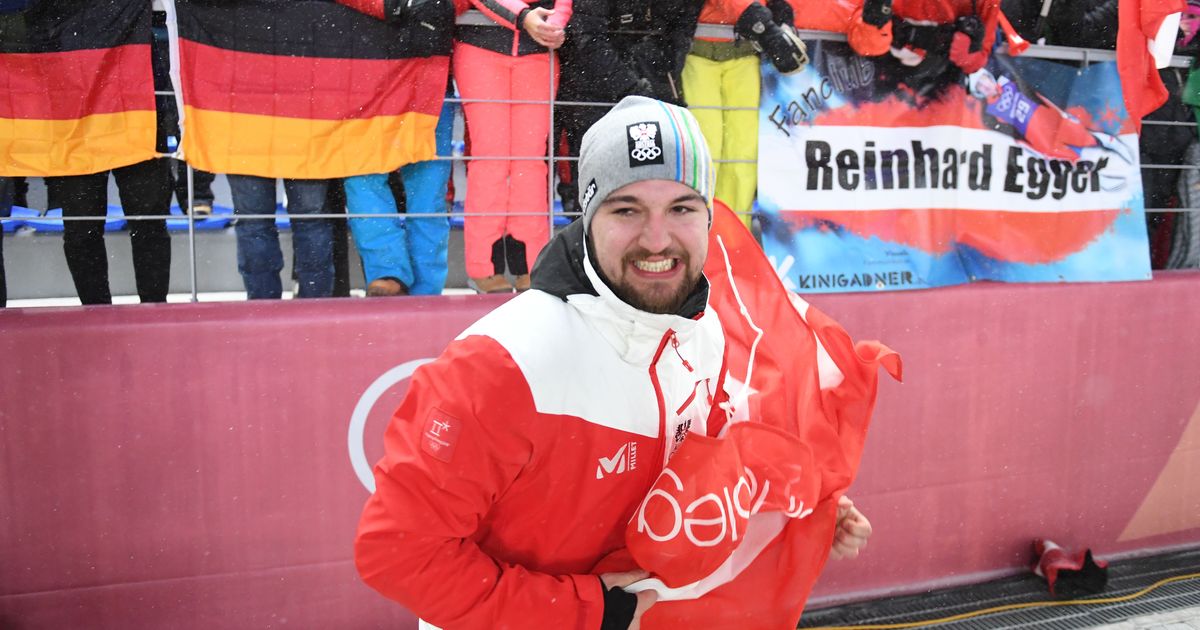 Winter Olympics Keshavan ends 34th David Gleirscher wins luge gold after dramatic final run