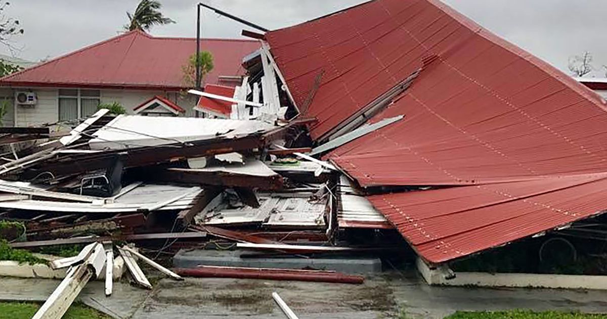 Cyclone Gita: Tonga’s Parliament building destroyed as country is hit by worst storm in 60 years