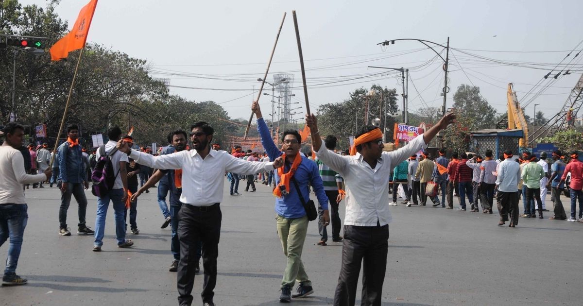 Kolkata: Hindutva outfit’s leader, three others arrested for allegedly attacking journalists