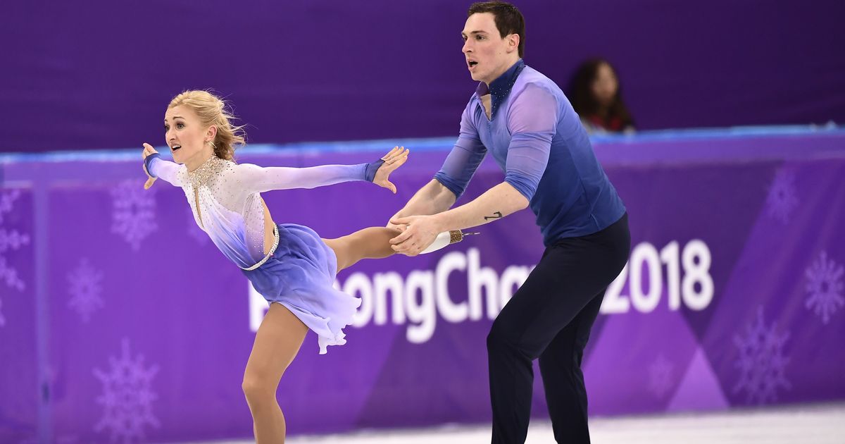 Record-setting Savchenko-Massot win emotional pairs skating gold