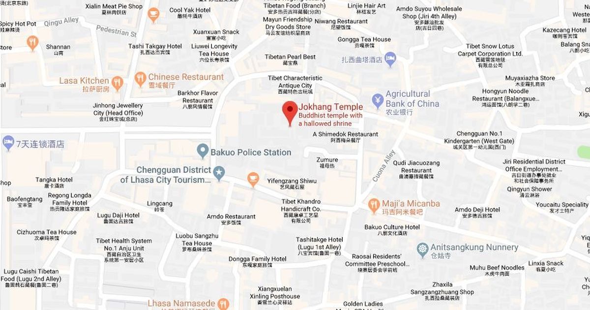 Fire has damaged Tibet’s iconic Jokhang Temple Reports