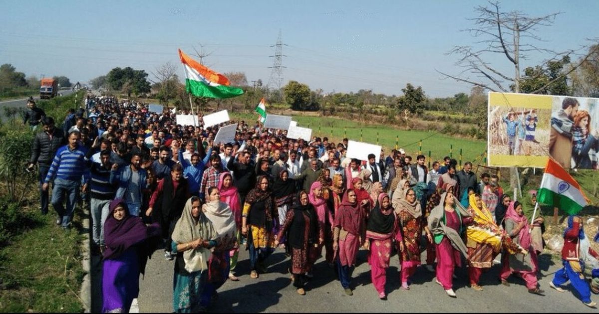 Image result for rally in support of kathua accused