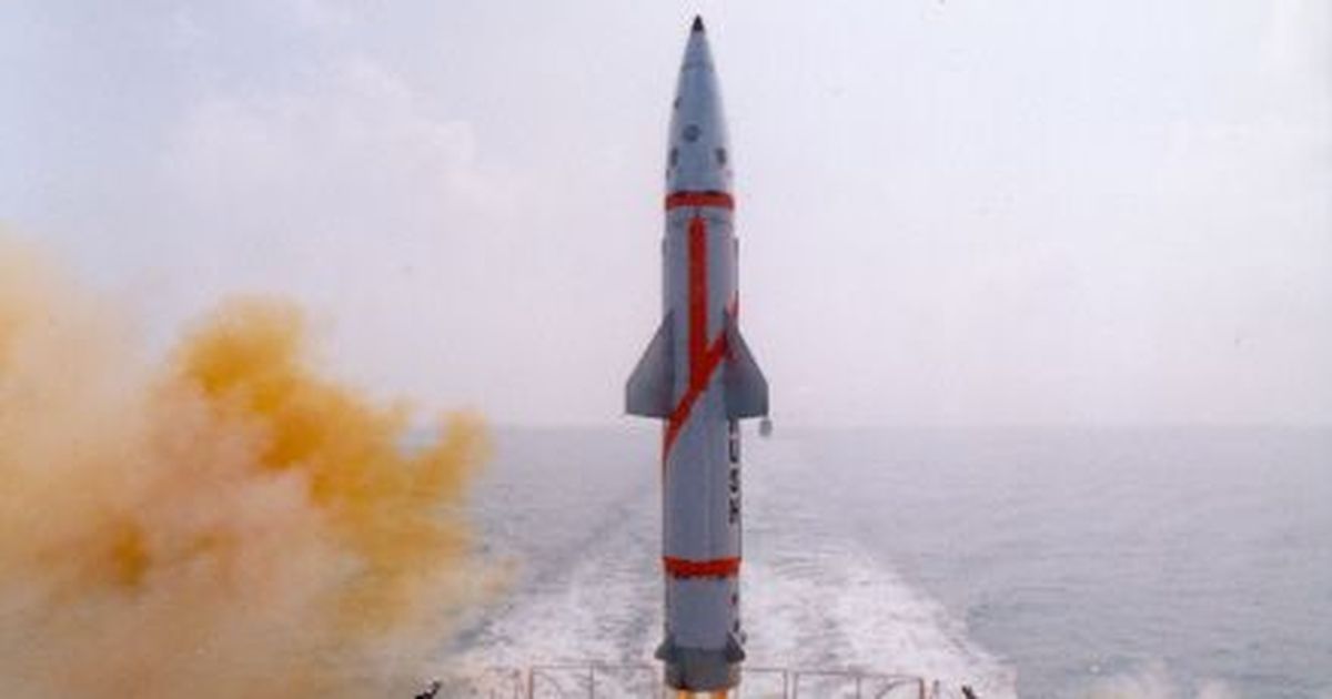 India test-fires nuclear-capable Dhanush missile
