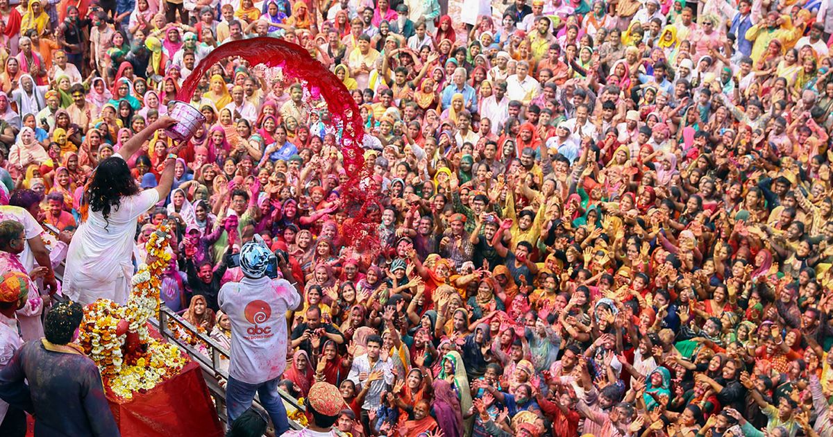 In photos: A riot of colours as people celebrate Holi across the country