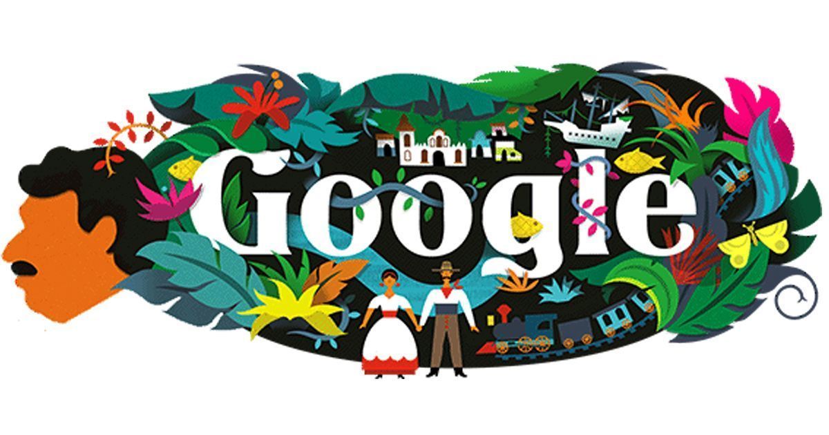 Google celebrates author Gabriel García Márquez’s 91st birth anniversary with a colourful doodle