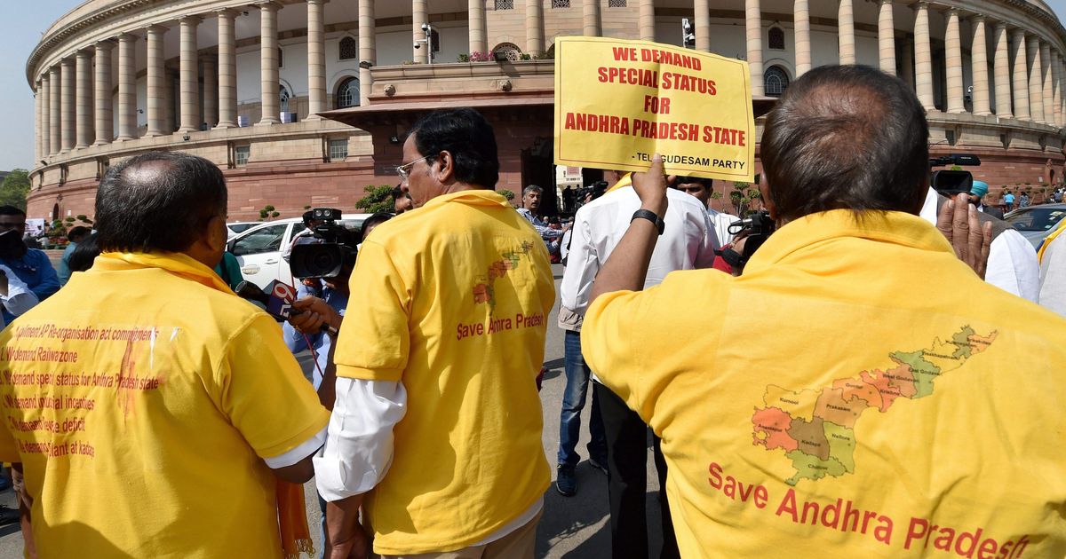 Narendra Modi speaks to Andhra Pradesh CM Chandrababu Naidu amid row over special status for state