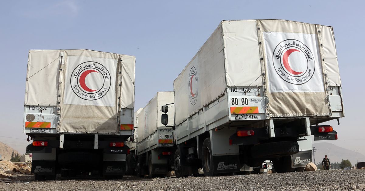 Syria: Convoy carrying relief supplies for Eastern Ghouta stopped amid reports of chlorine attack