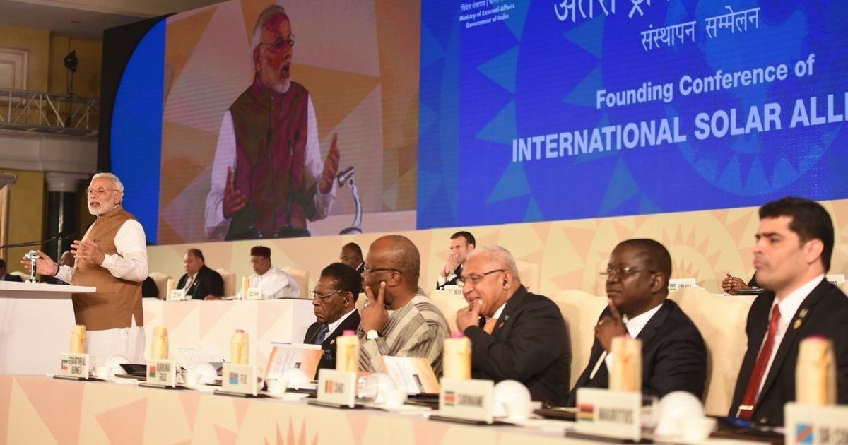 Vedas could help fight climate change, says PM Narendra Modi at first meet of global solar alliance
