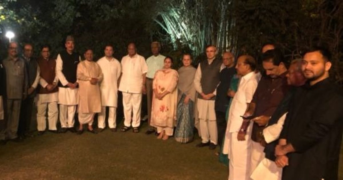 Sonia Gandhi hosts dinner for Opposition parties spokesperson says meet ‘not political