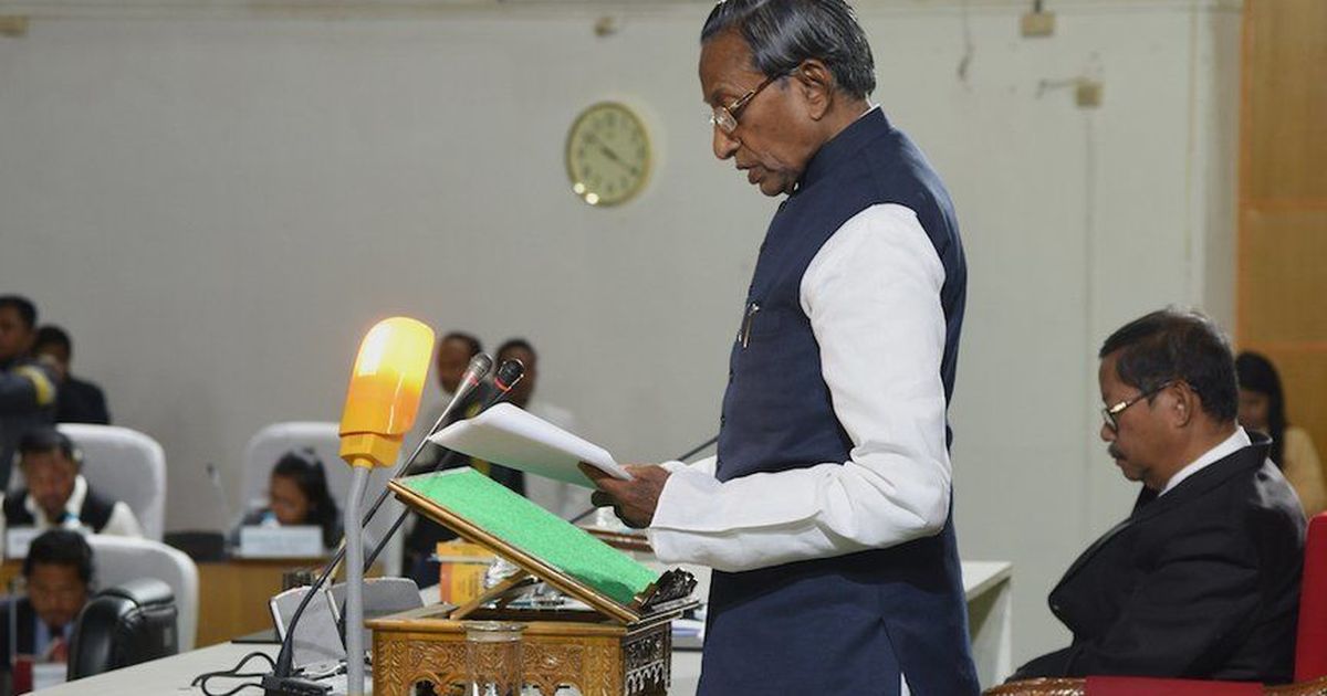 Congress criticises Meghalaya governor for delivering Assembly speech in Hindi