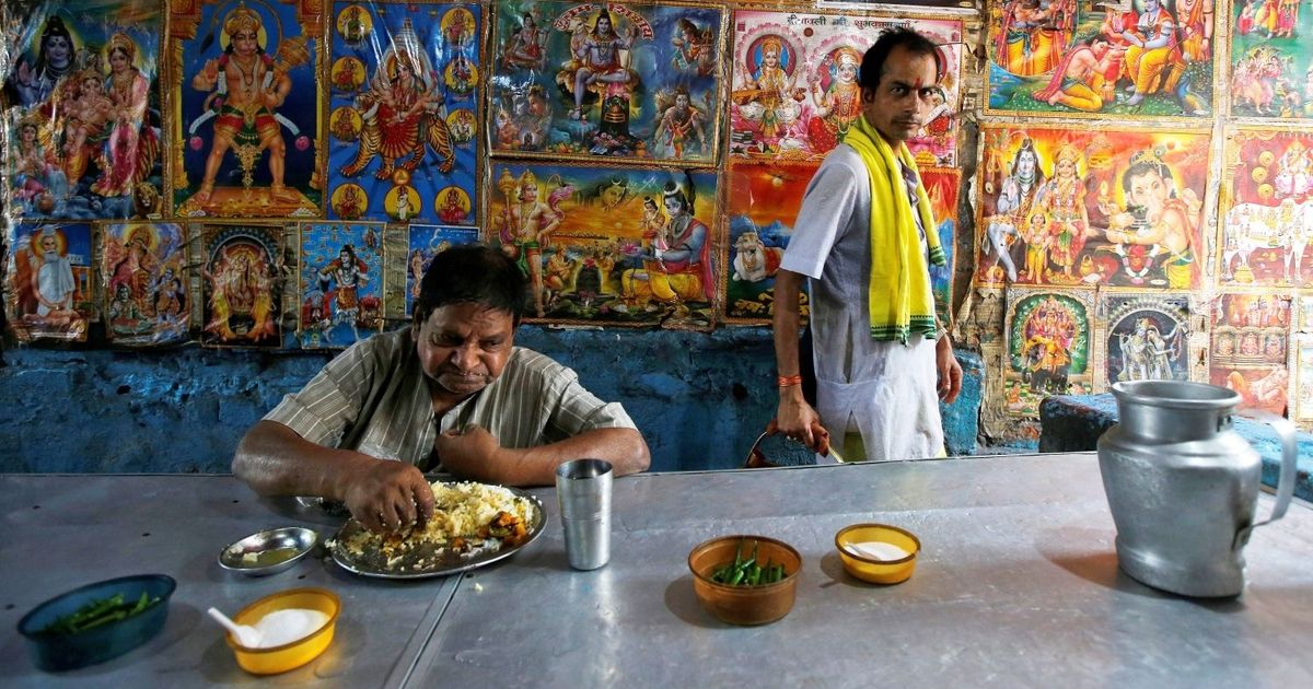 What makes Indian vegetarians different from Westerners who have given up meat?