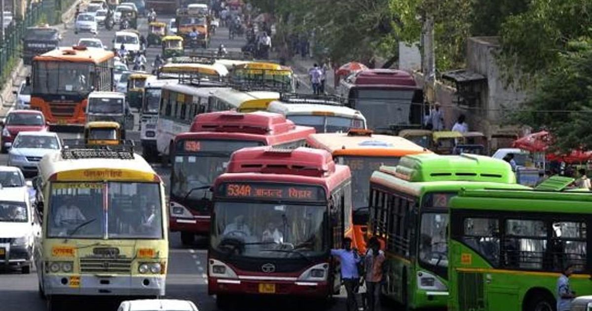 Delhi: Transport strike against amended Motor Vehicles Act inconveniences commuters, 18 arrested