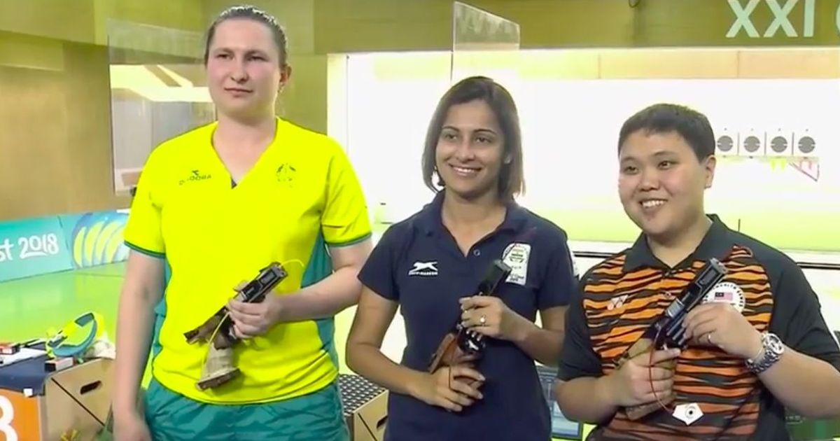 CWG 2018: Heena Sidhu wins gold in the women’s 25 metre pistol, bags her second medal at the Games