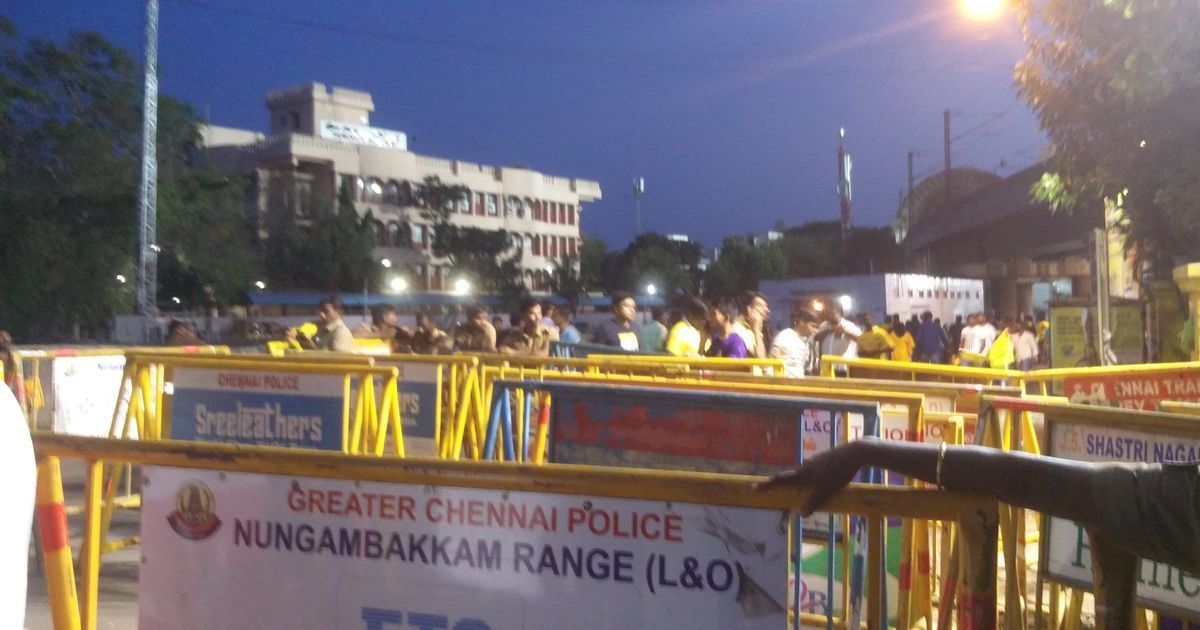 Dozens arrested as Cauvery protests continue outside Chennai’s Chepauk stadium before IPL match