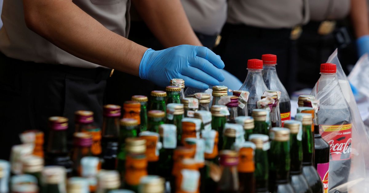 Adulterated alcohol kills 82 in Indonesia's Java island
