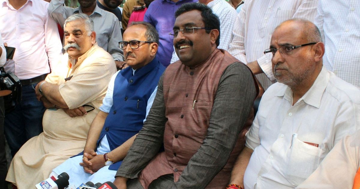 Kathua rape and murder BJP sends resignations of its two ministers to Mehbooba Mufti
