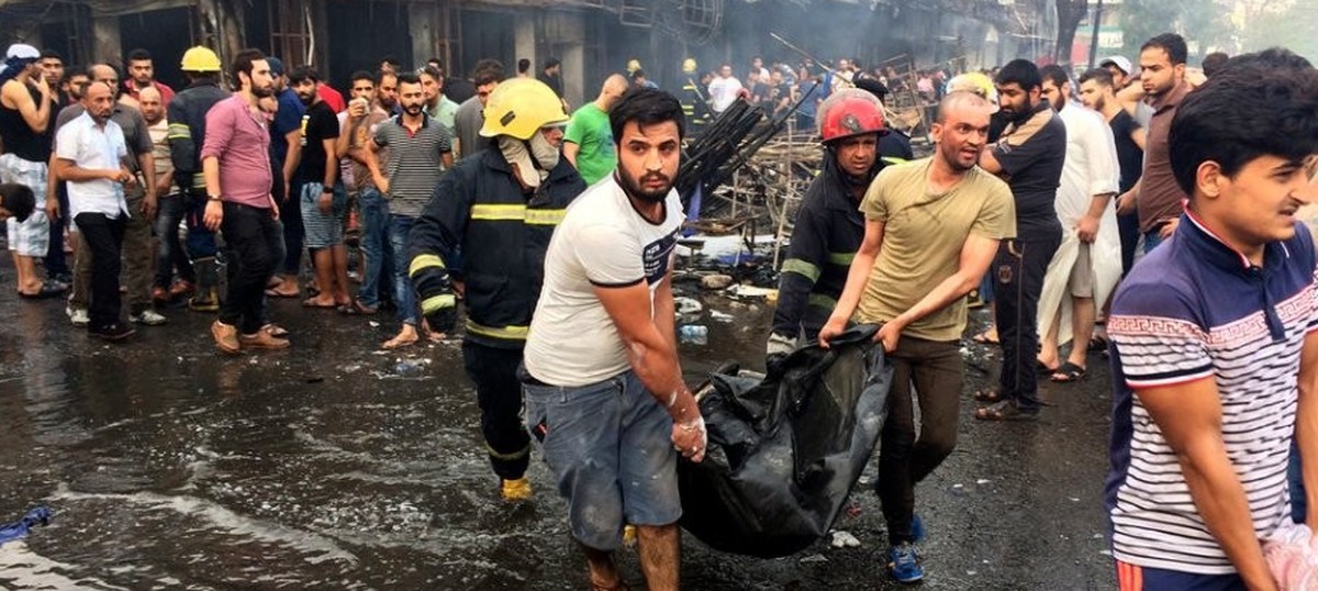 Toll from Baghdad bombing rises to more than 200, nearly 150 wounded
