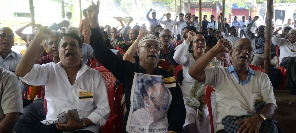 CBI arrests key suspect in connection with the murder of rationalist Narendra Dabholkar