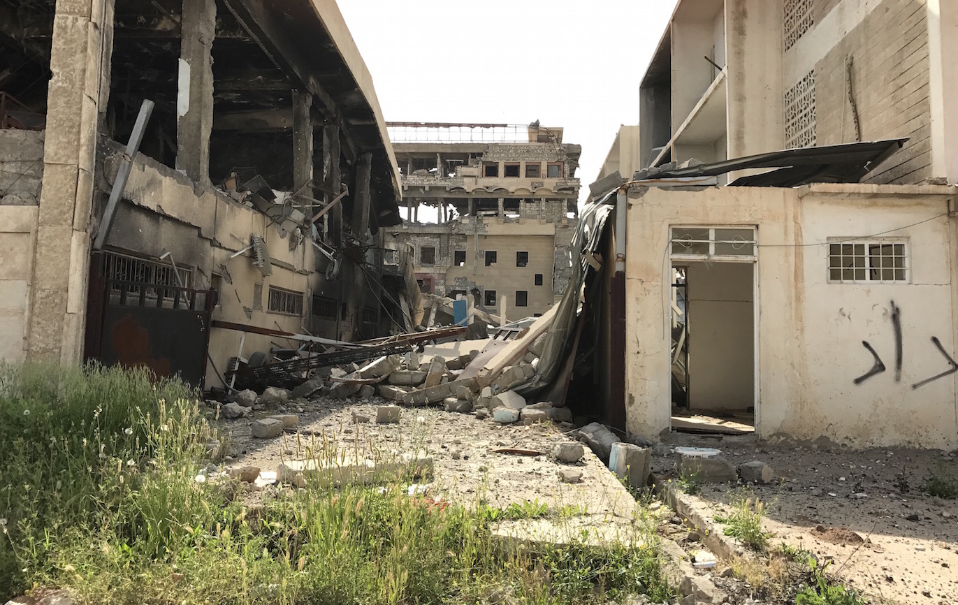 Mosul University saw pitched battles as ISIS fighters took position here. Mosul University saw pitched battles as ISIS fighters took position here.