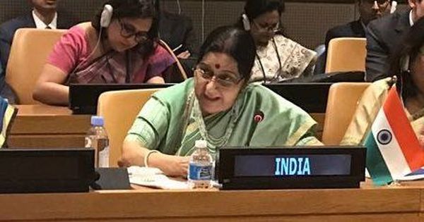 ‘Now you vote for us’: Sushma Swaraj’s reply to tweet on India’s UN vote on Jerusalem sparks row