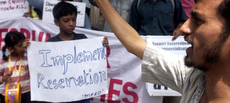 Narendra Modi government is in favour of reservation in promotions