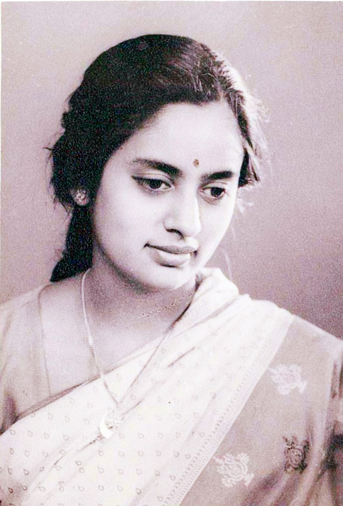 Ujjaini Bhattacharya, just before she left for the US. Ujjaini Bhattacharya, just before she left for the US.