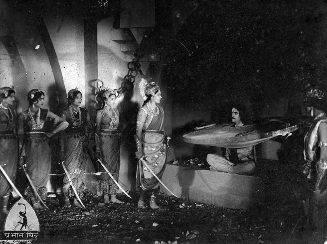 V Shantaram’s ‘Maya Machhindra’ (1932). Courtesy Sahapedia.org.