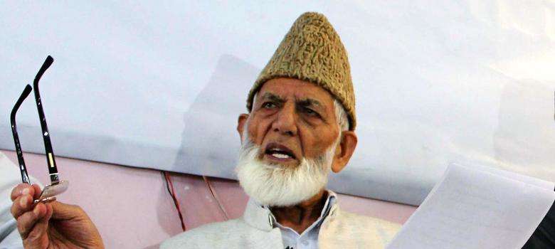 Syed Ali Shah Geelani says it’s unlikely ISIS has expanded to Kashmir