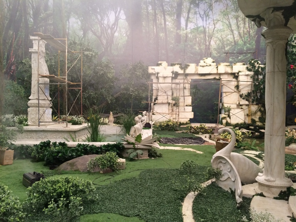 The sets of 'Bahubali'. Credit: Sabu Cyril The sets of 'Bahubali'. Credit: Sabu Cyril