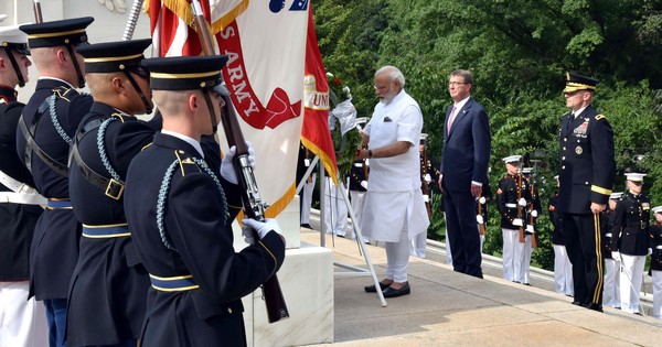 By visiting the Tomb of the Unknowns at Arlington, Modi crossed a sacred line