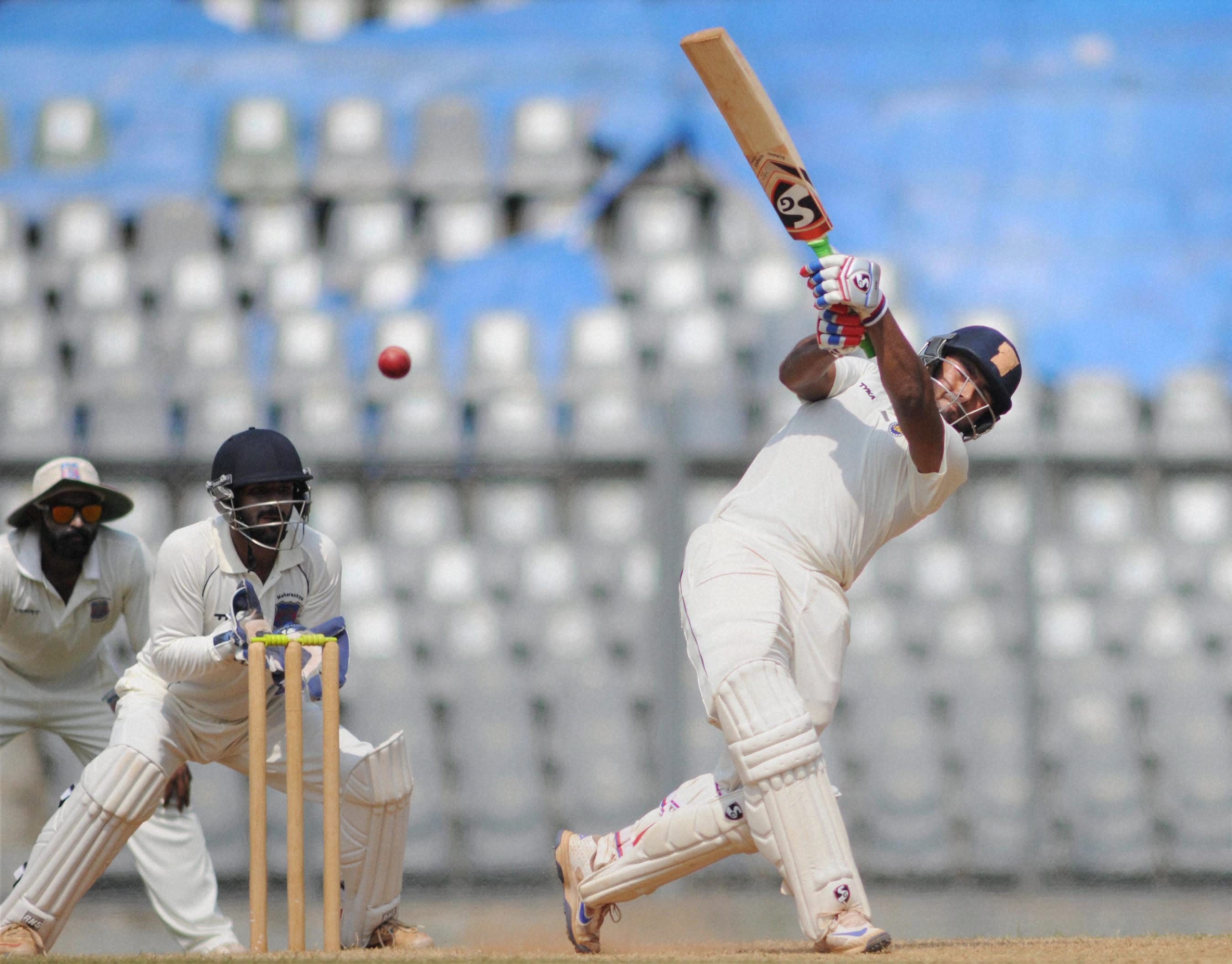 Rishabh Pant set the Ranji Trophy ablaze this season, hitting 972 runs, including a triple century (Image credit: PTI) Rishabh Pant set the Ranji Trophy ablaze this season, hitting 972 runs, including a triple century (Image credit: PTI)