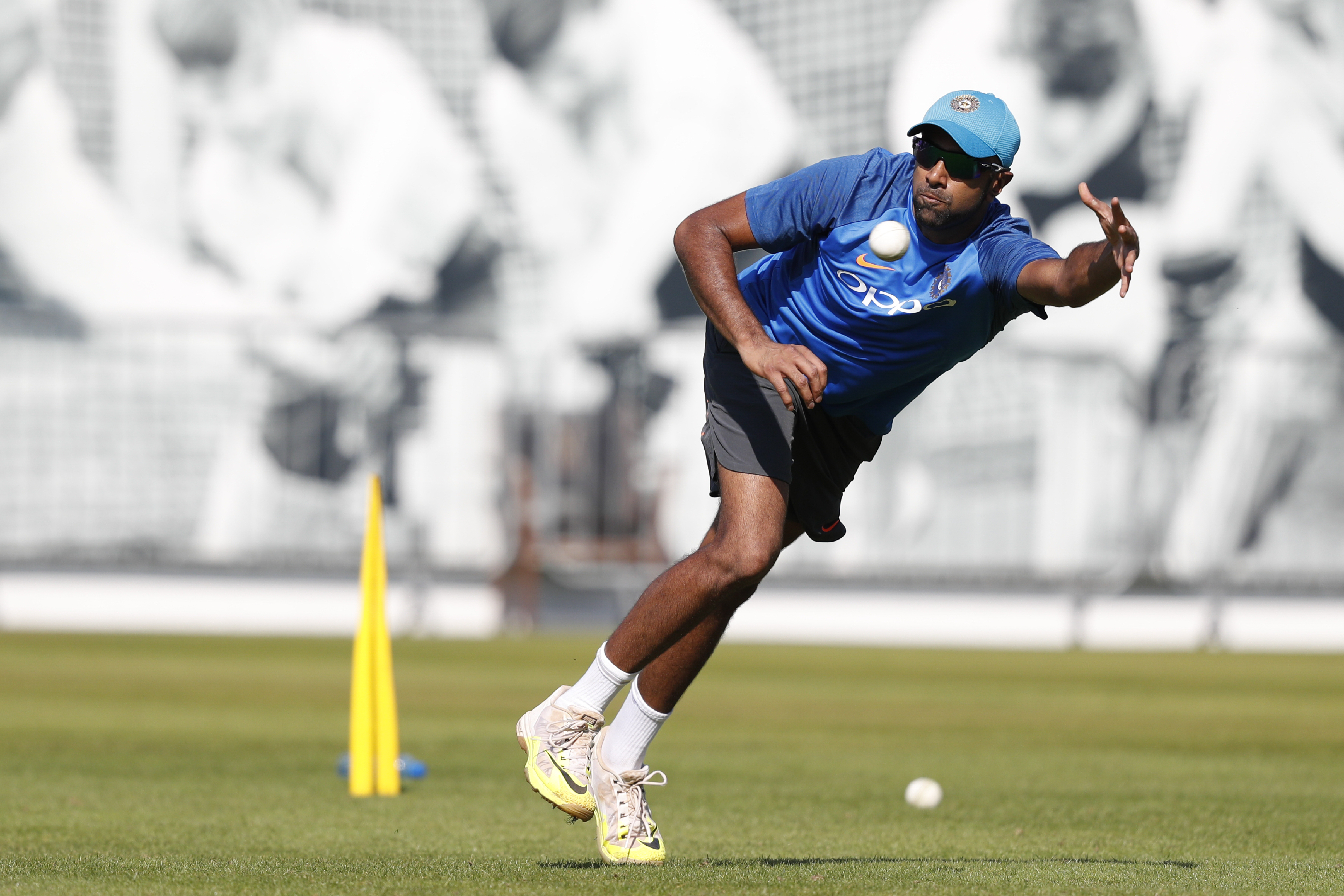 Ashwin was warming the bench for India's first two games in the Champions Trophy. He finally gets a chance today. Can he deliver? Photo: AFP Ashwin was warming the bench for India's first two games in the Champions Trophy. He finally gets a chance today. Can he deliver? Photo: AFP