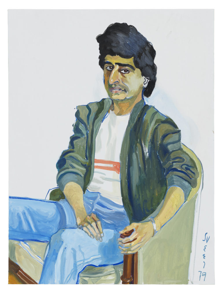 Cyrus, the gentle Iranian, 1979. Oil on canvas 39 7/8 x 30 1/8 inches © The Estate of Alice Neel. Courtesy: David Zwirner, New York/London and Victoria Miro, London Cyrus, the gentle Iranian, 1979. Oil on canvas 39 7/8 x 30 1/8 inches © The Estate of Alice Neel. Courtesy: David Zwirner, New York/London and Victoria Miro, London