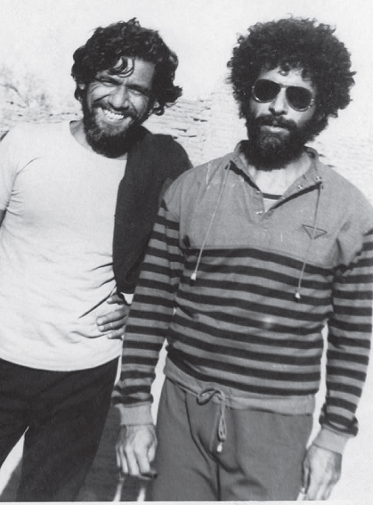 Om Puri and Naseeruddin Shah at the Film and Television Institute of India in the 1970s. Courtesy Om Puri, Roli Books. Om Puri and Naseeruddin Shah at the Film and Television Institute of India in the 1970s. Courtesy Om Puri, Roli Books.