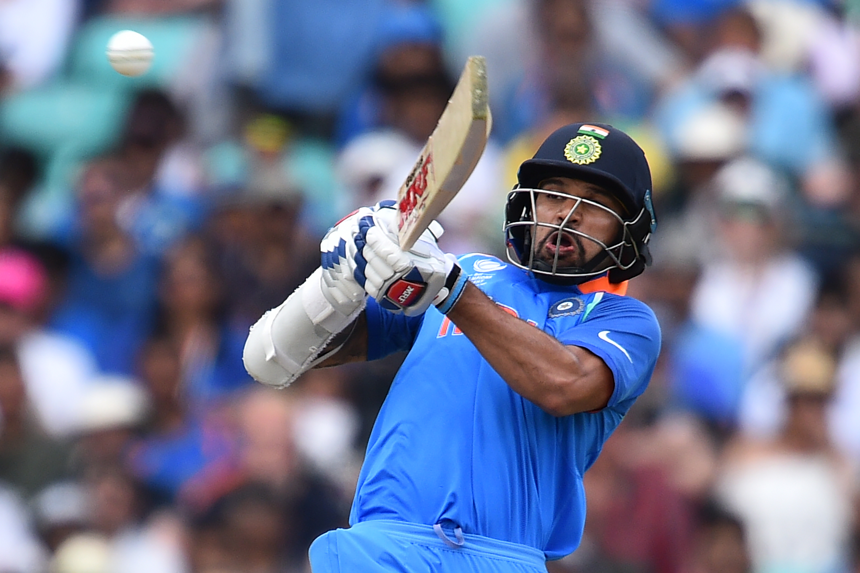 Shikhar Dhawan had scored a century in India's previous game against Sri Lanka. Photo: AFP Shikhar Dhawan had scored a century in India's previous game against Sri Lanka. Photo: AFP