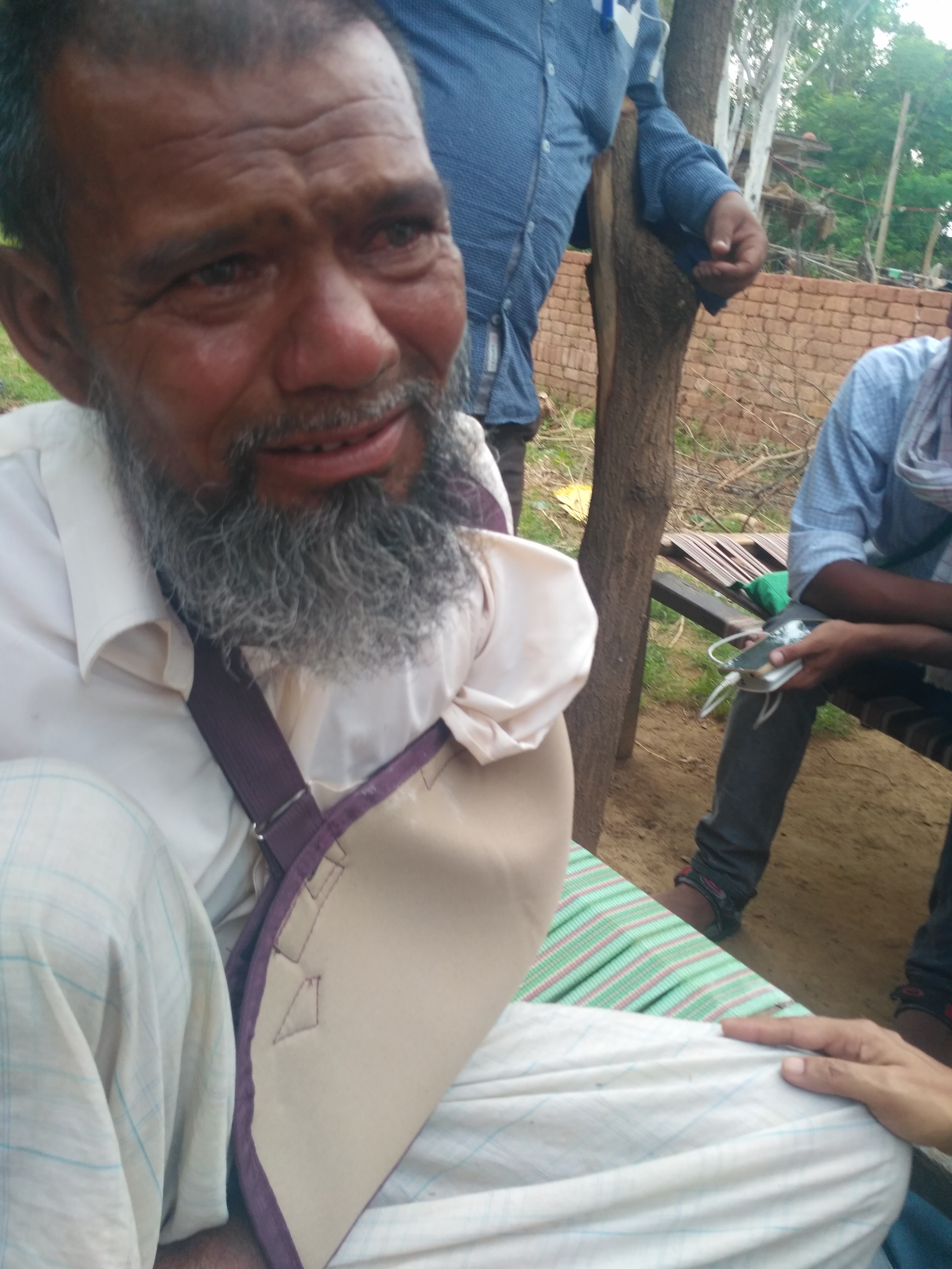 No one from his village tried to save Usman Ansari from the lynch mob and no one has reached out to him since. Photo credit: Ashraful Hussain