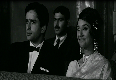 Shashi Kapoor and Madhur Jaffrey in Shakespeare Wallah. Shashi Kapoor and Madhur Jaffrey in Shakespeare Wallah.
