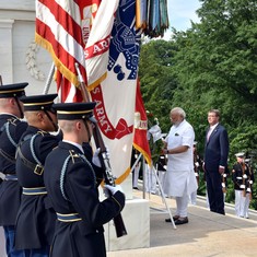 By visiting the Tomb of the Unknowns at Arlington, Modi crossed a sacred line