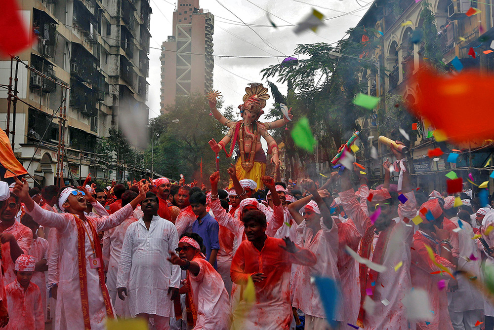 Photos Ganesh Chaturthi ends with celebrations on immersion day